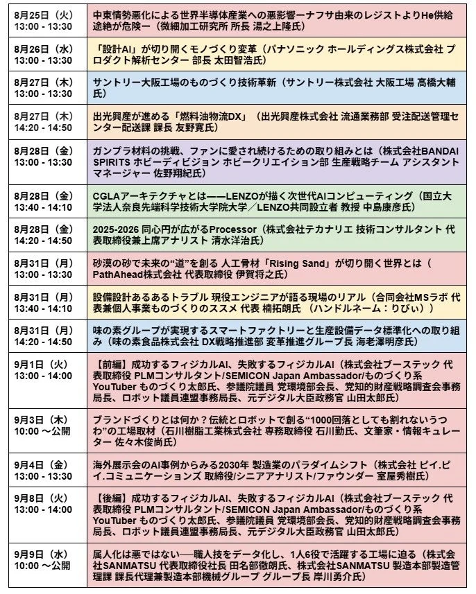 ITmedia Virtual EXPO 2026 夏の基調講演一覧