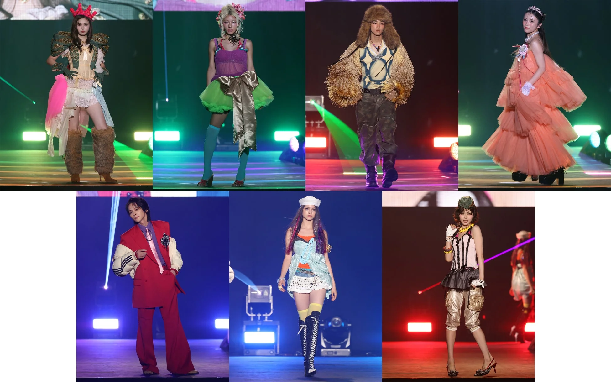 ファッションショーの様子