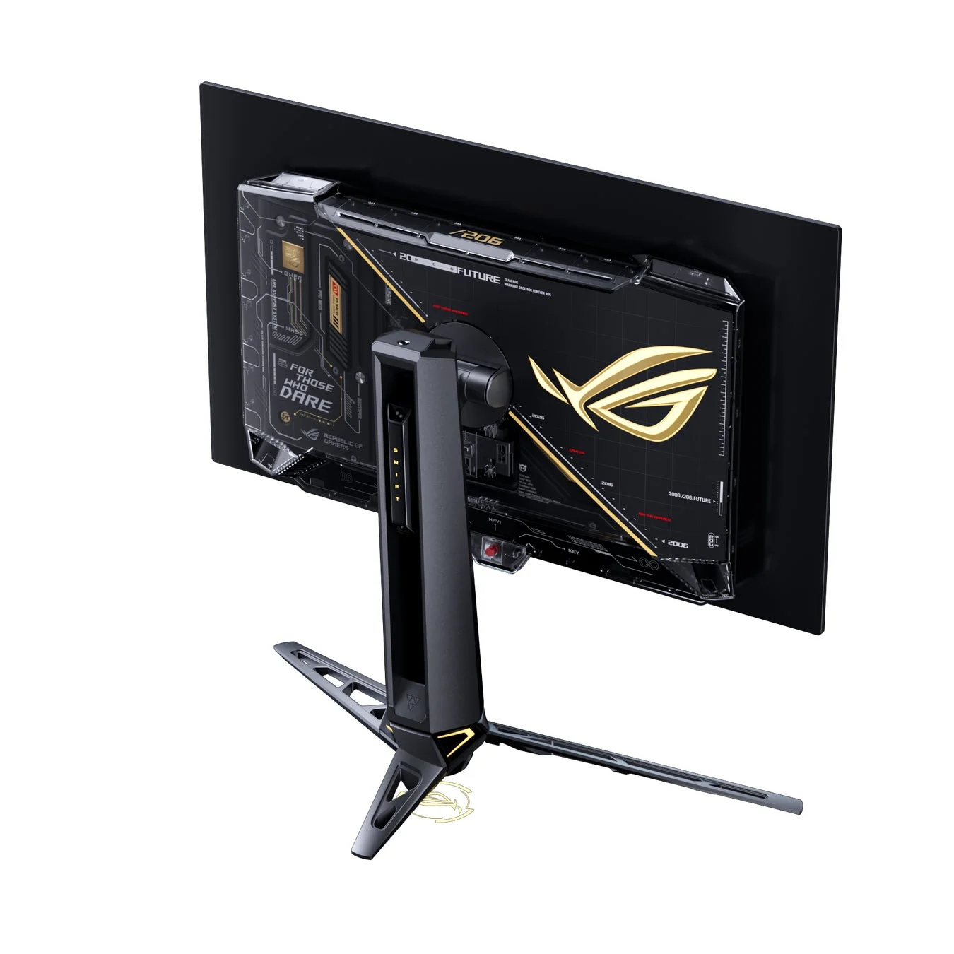 ROG Swift OLED PG27AQWP-G EDITION 20の背面