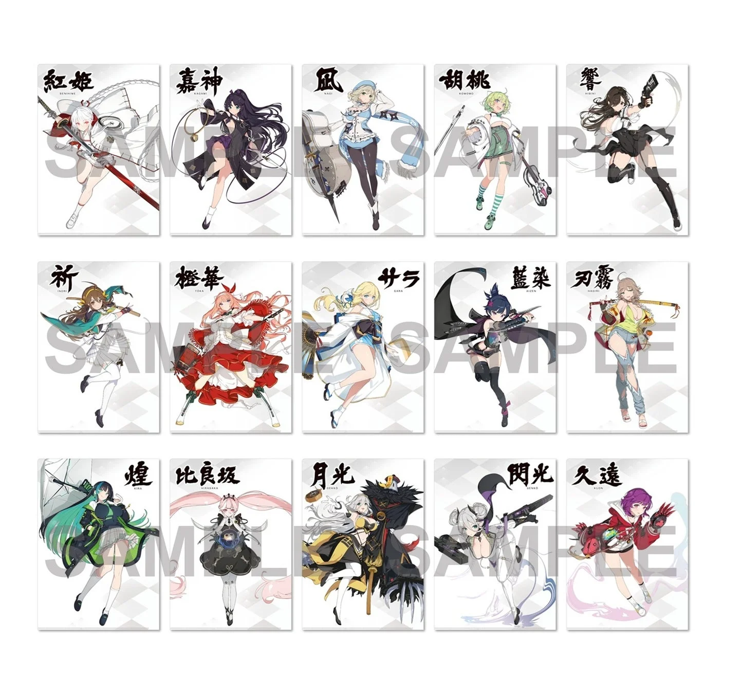シノビNEXUS –閃乱カグラ– A4クリアファイル