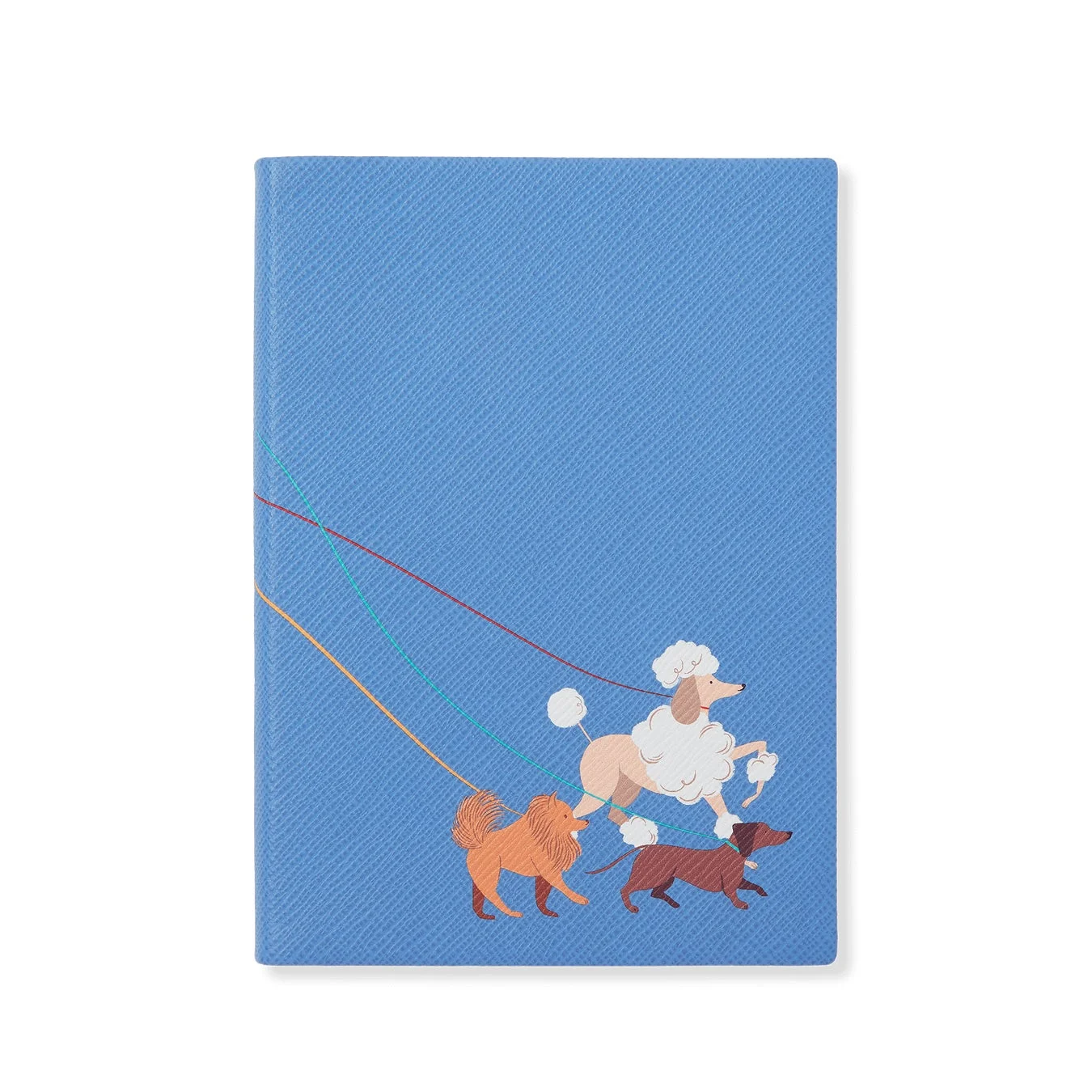 犬のイラスト入りノート