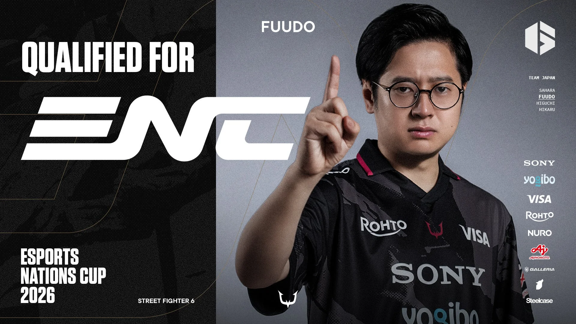 Esports Nations Cup 2026 日本代表選出