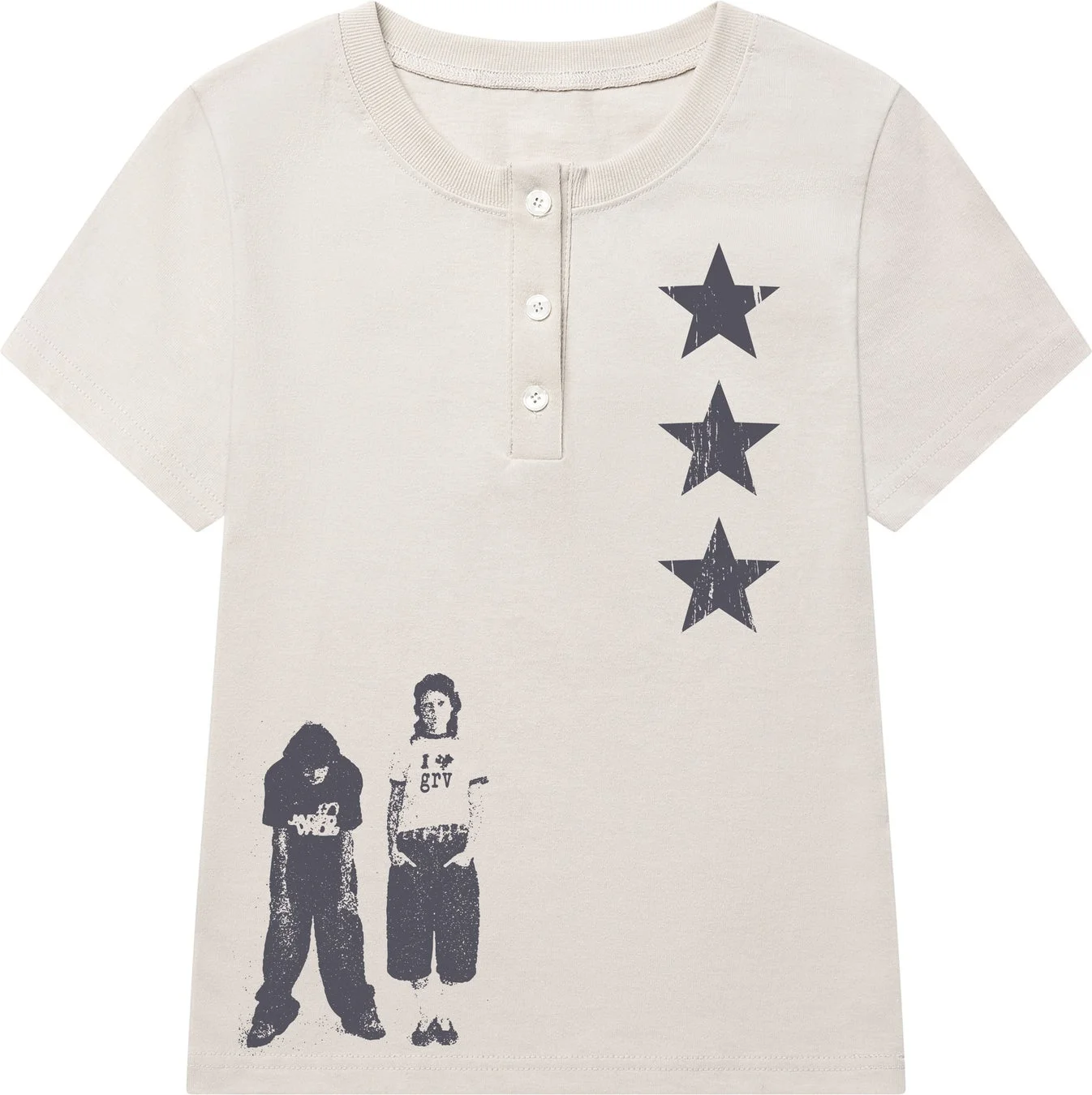 graverのヘンリーネックTシャツ