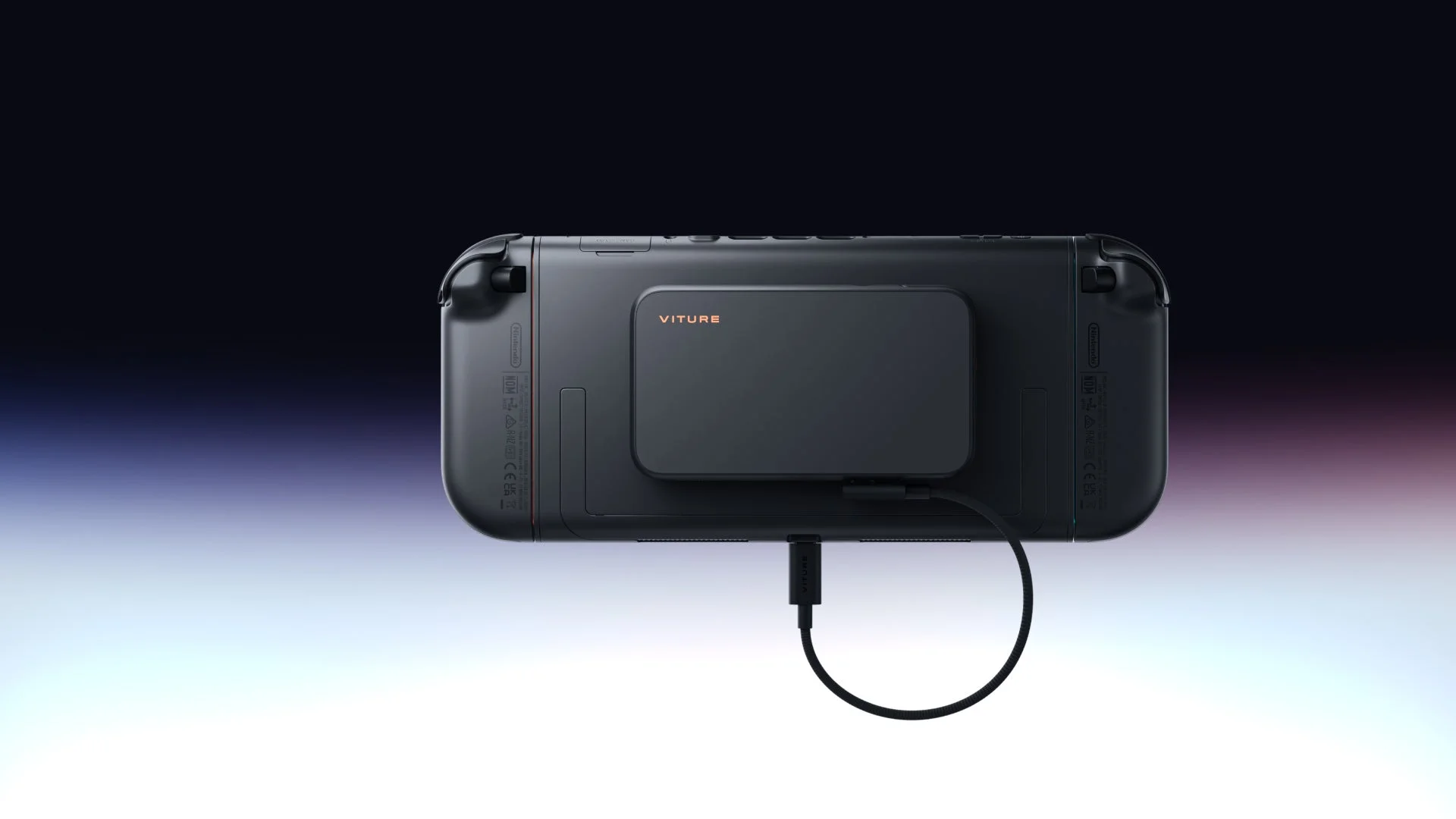 Switchにモバイルドックが接続されている画像