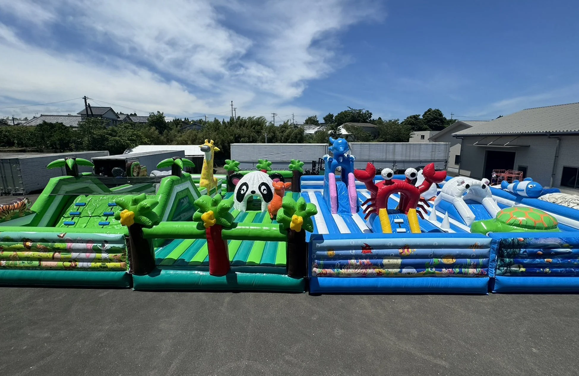 キッズアスレチックエリア