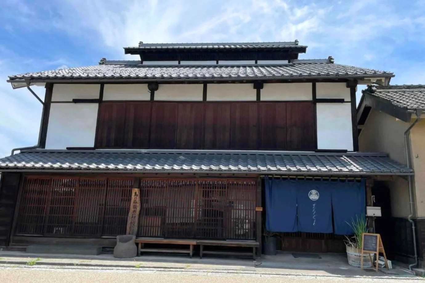 海野宿の古民家カフェ