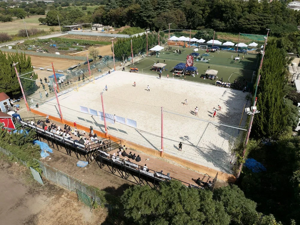 ロペビーチパーク空撮