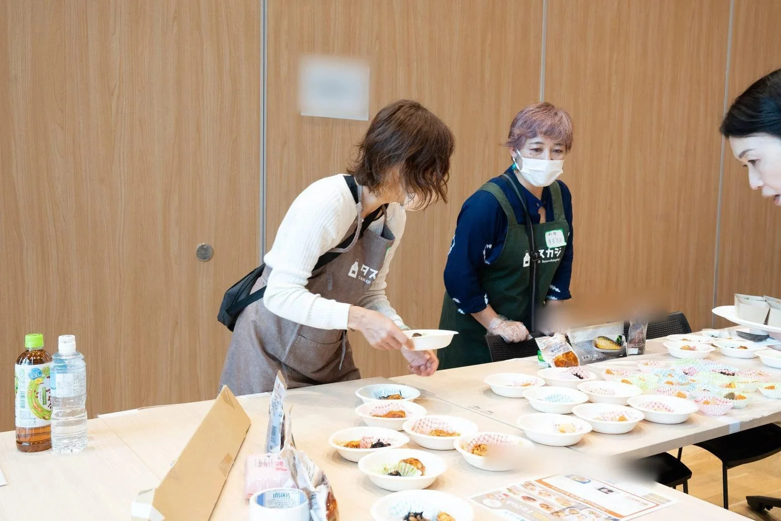 料理準備のイベントの様子