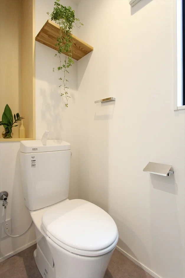 モダンなトイレ空間