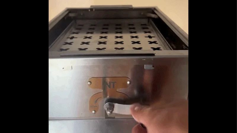 無段階ハンドクランク機構