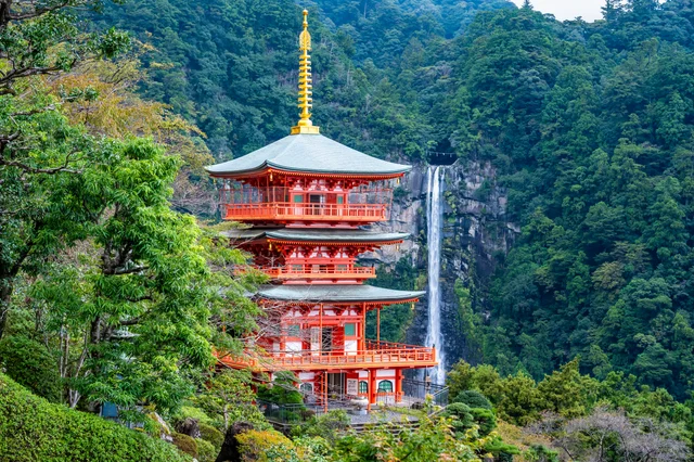 熊野那智大社と那智の滝