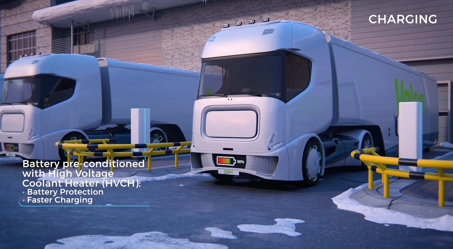 Charging - electric trucks