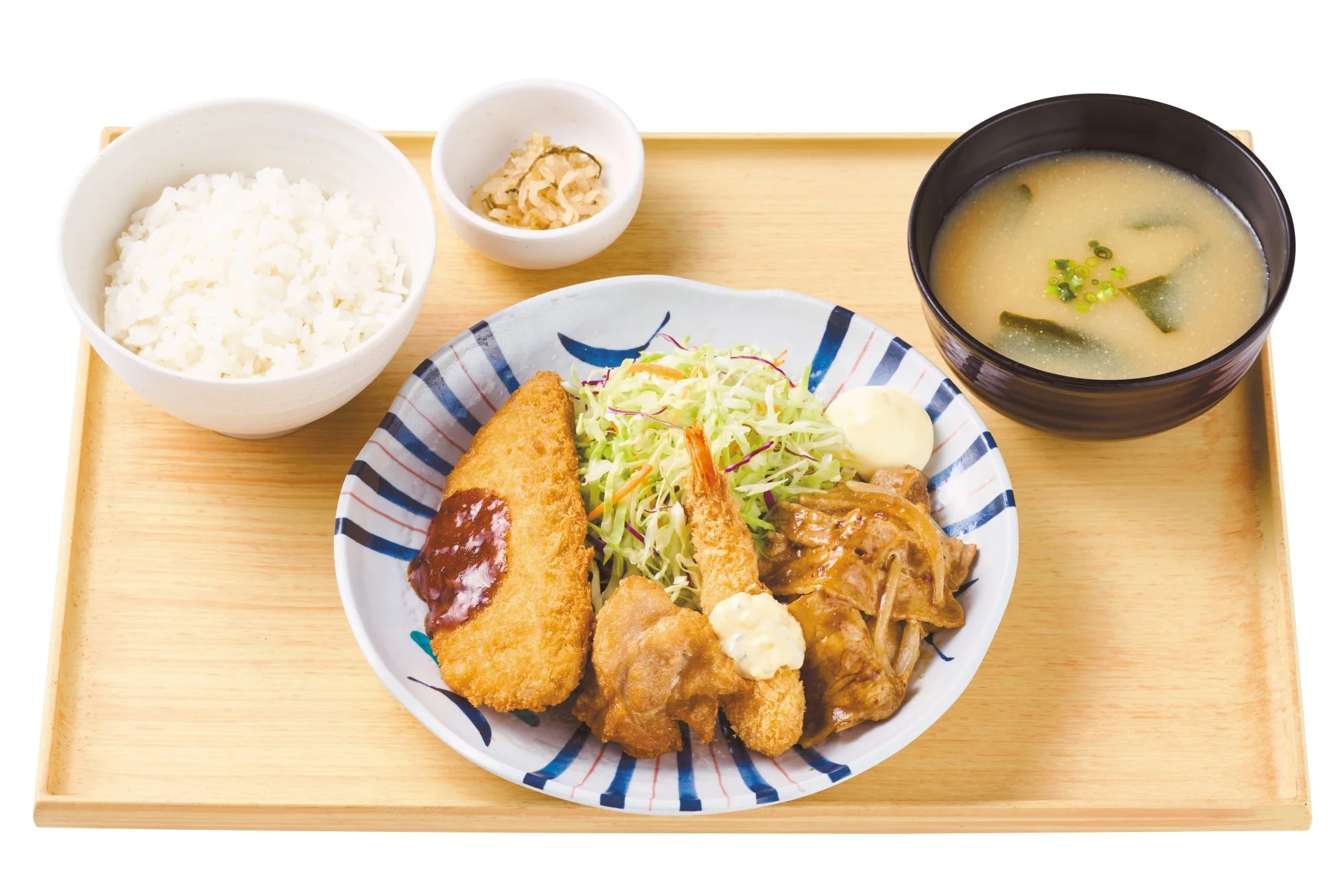 熱盛定食の現物画像