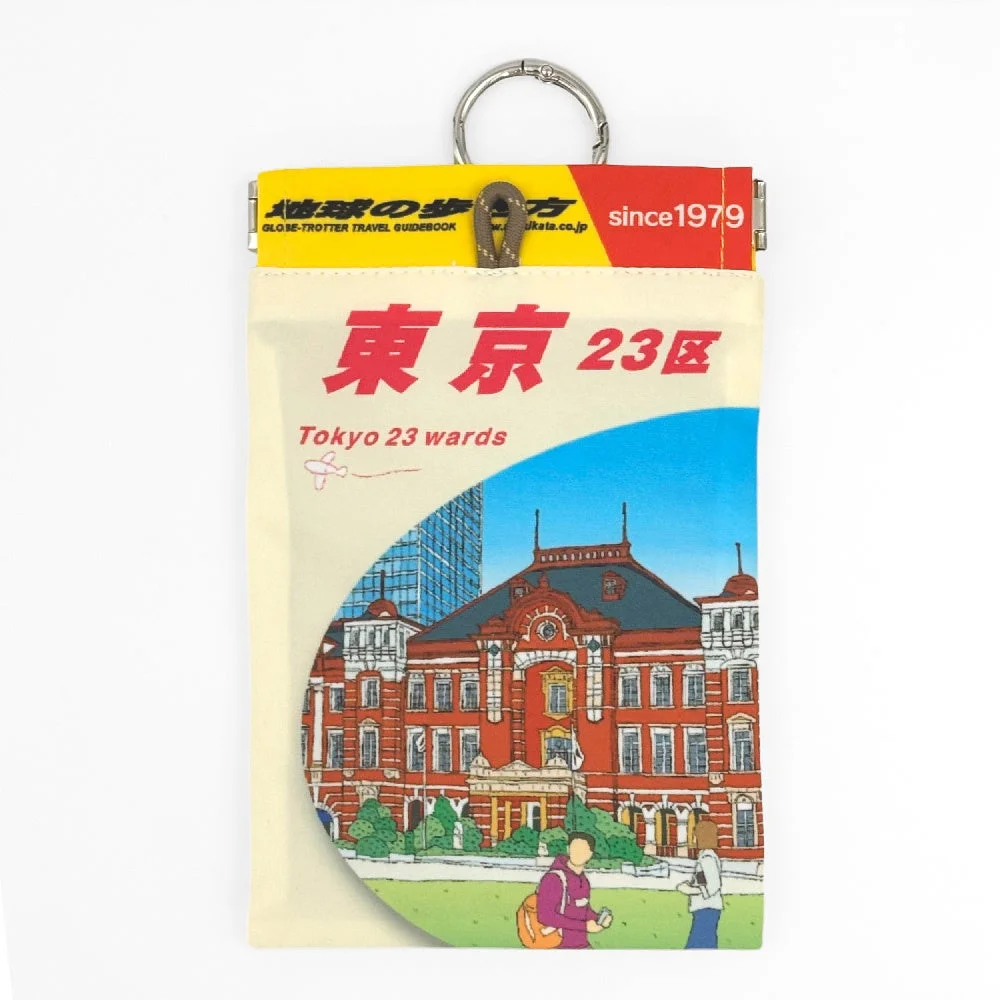 東京23区デザインのPOYポーチ(キーリング付き)