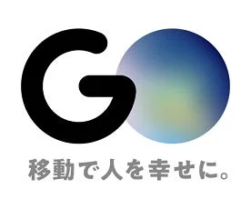 GO株式会社のロゴとスローガン