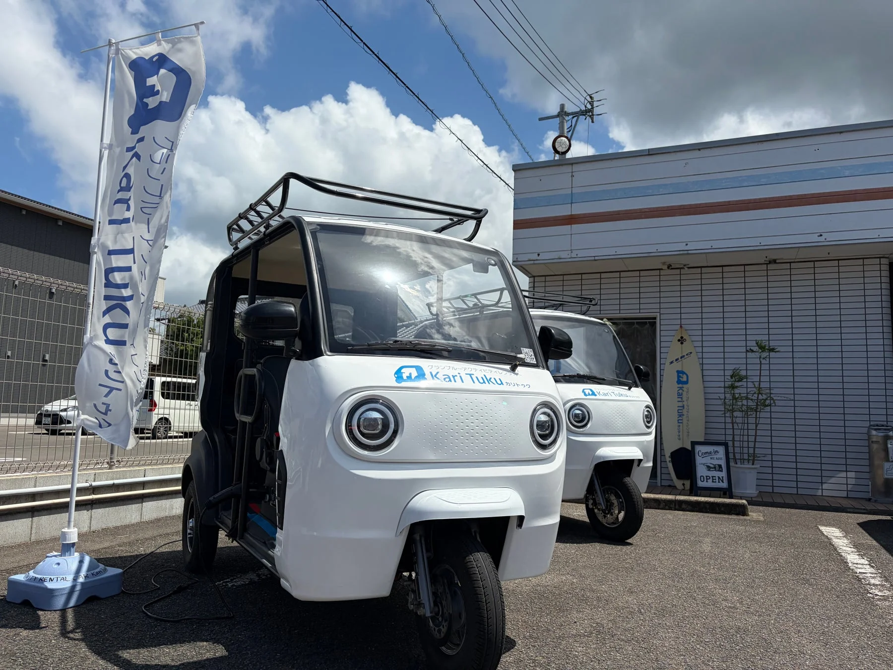 Kari Tukuの電動トゥクトゥク