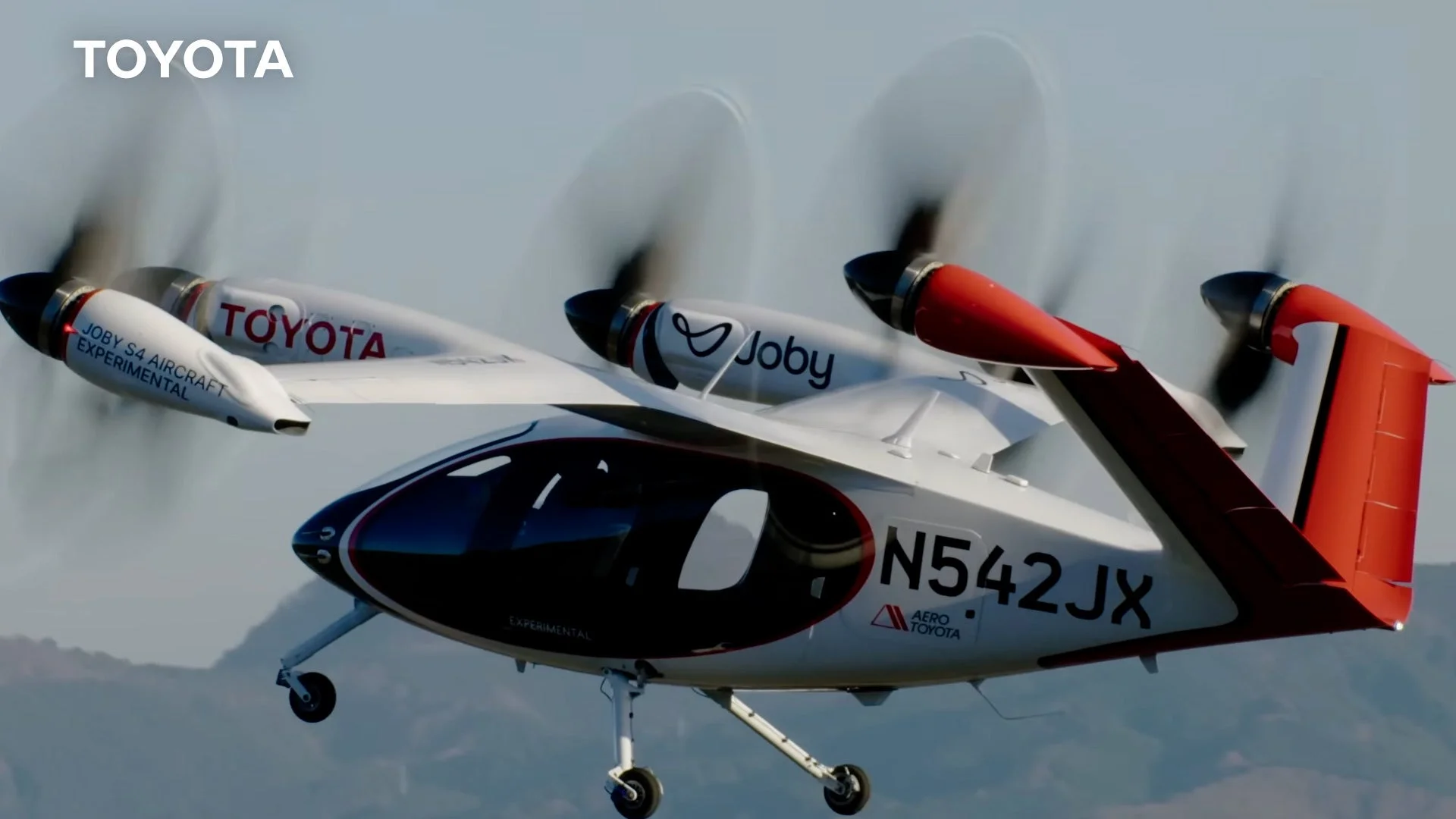 トヨタとJoby Aviationが開発するeVTOL
