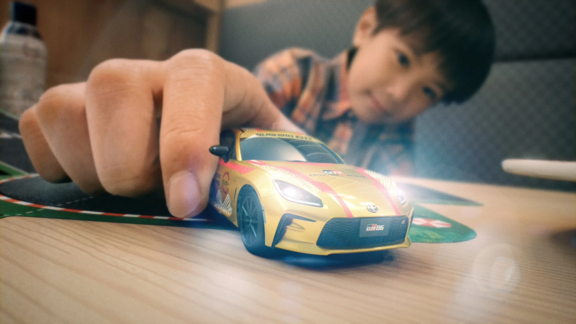 子供とミニカー