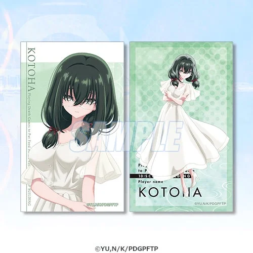 C賞 ホログラムイラストカードセット コトハ