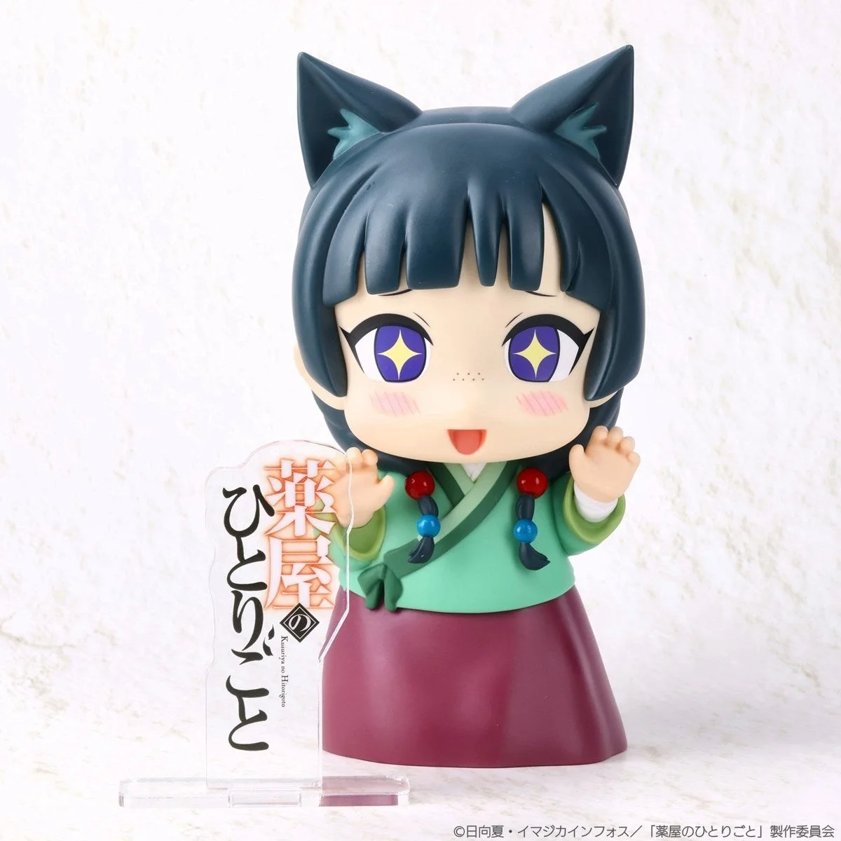 ロゴアクスタとねんどろいど猫猫