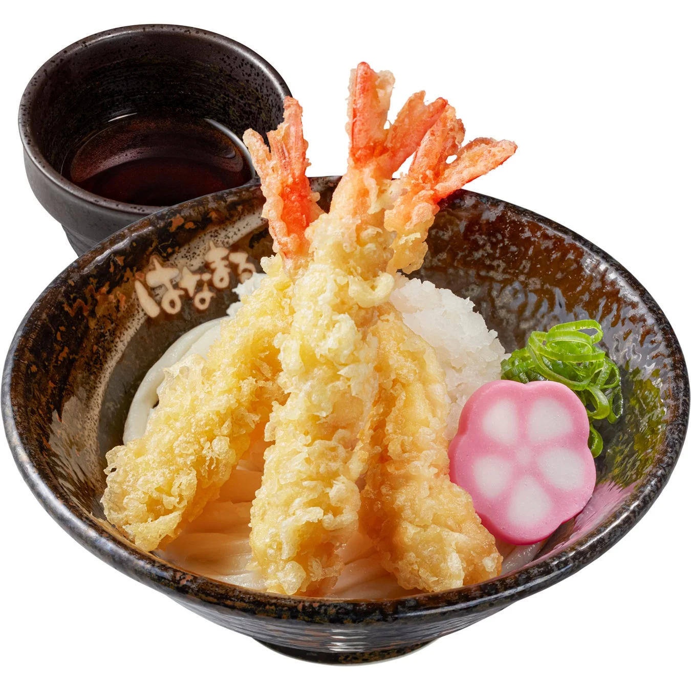 大海老天3本うどん