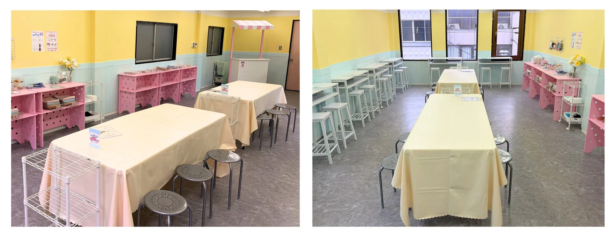 写真映えするYASUMI LAB OSAKAの店内