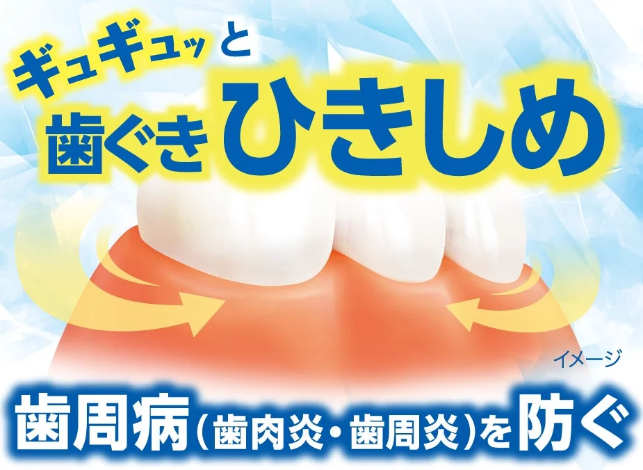 歯ぐきひきしめイメージ