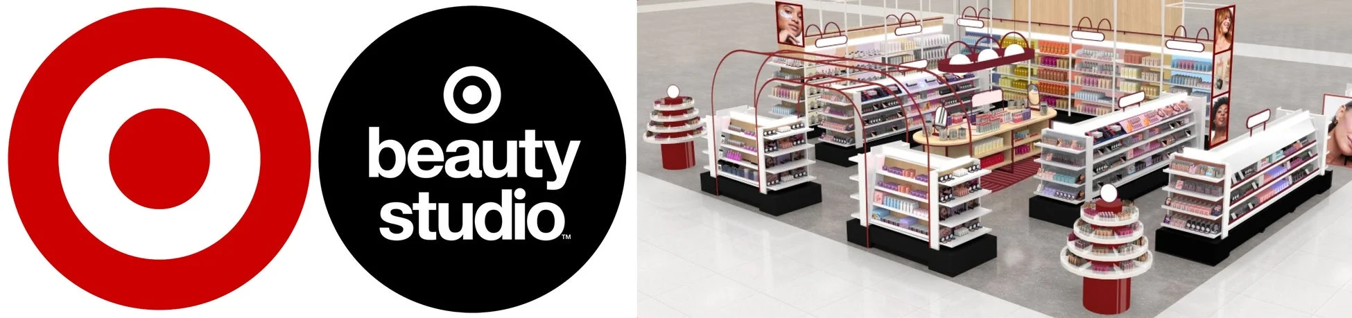 Target beauty studioの店内風景