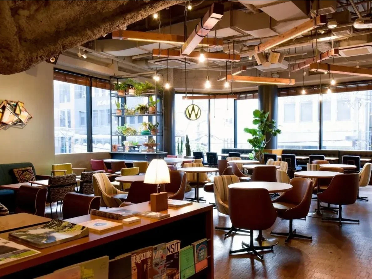 WIRED CAFE店内