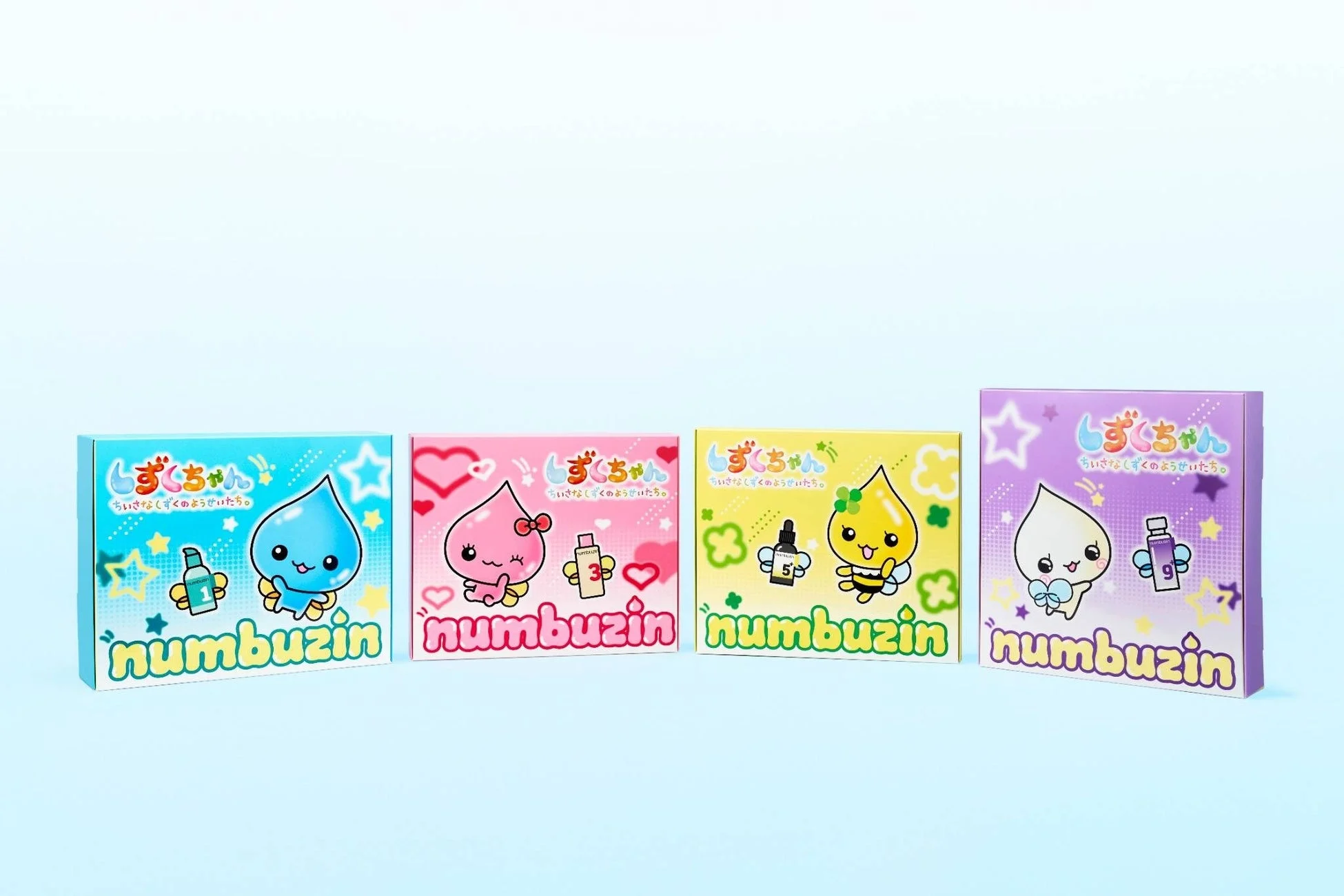 しずくちゃん×numbuzin Qoo10プロモーションビジュアル