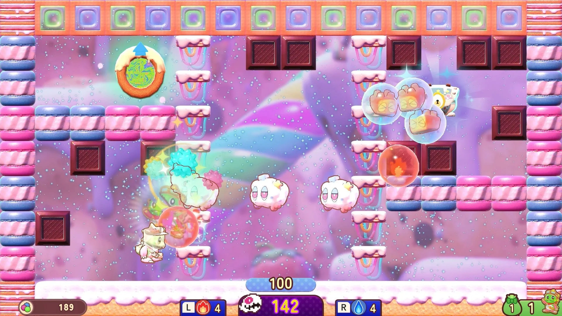 ゲームプレイ画面1
