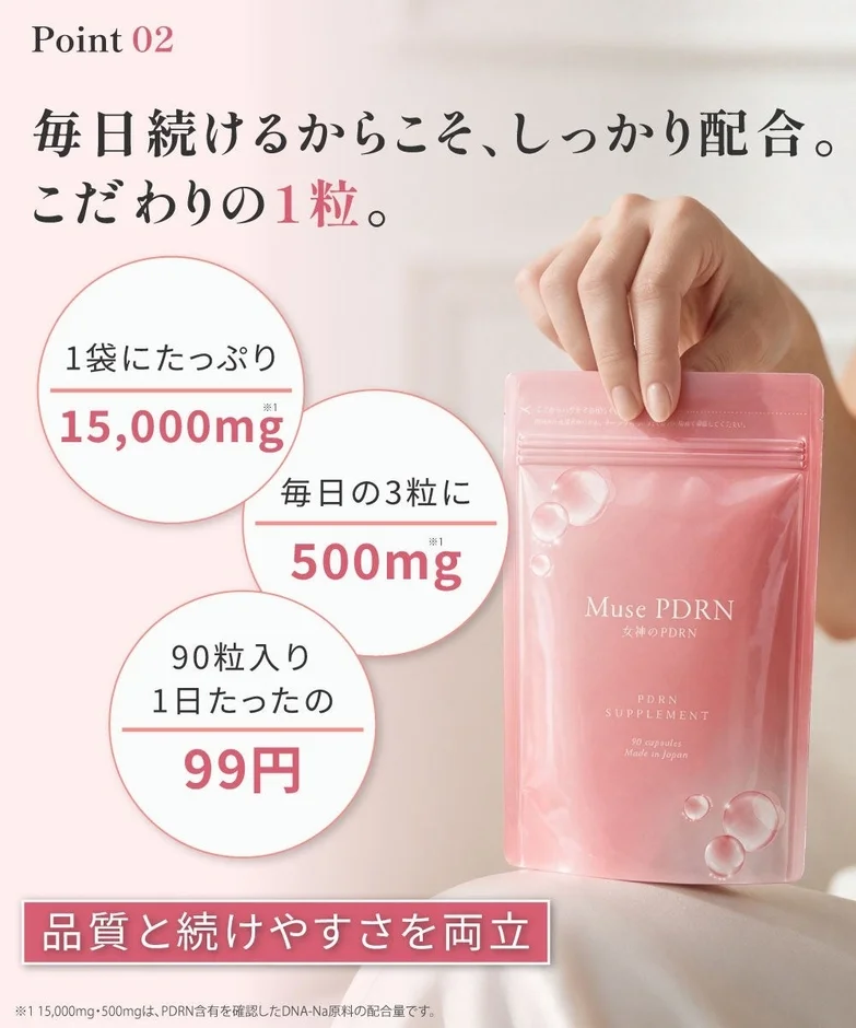 こだわりの配合量