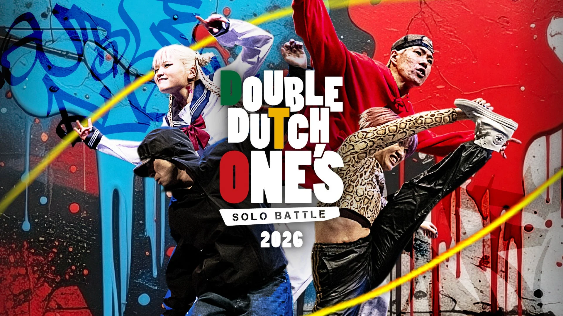 DOUBLE DUTCH ONE'S SOLO BATTLE 2026の告知ポスター