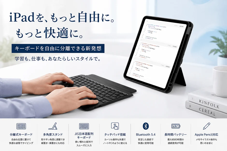LivelyLife iPadキーボードケース