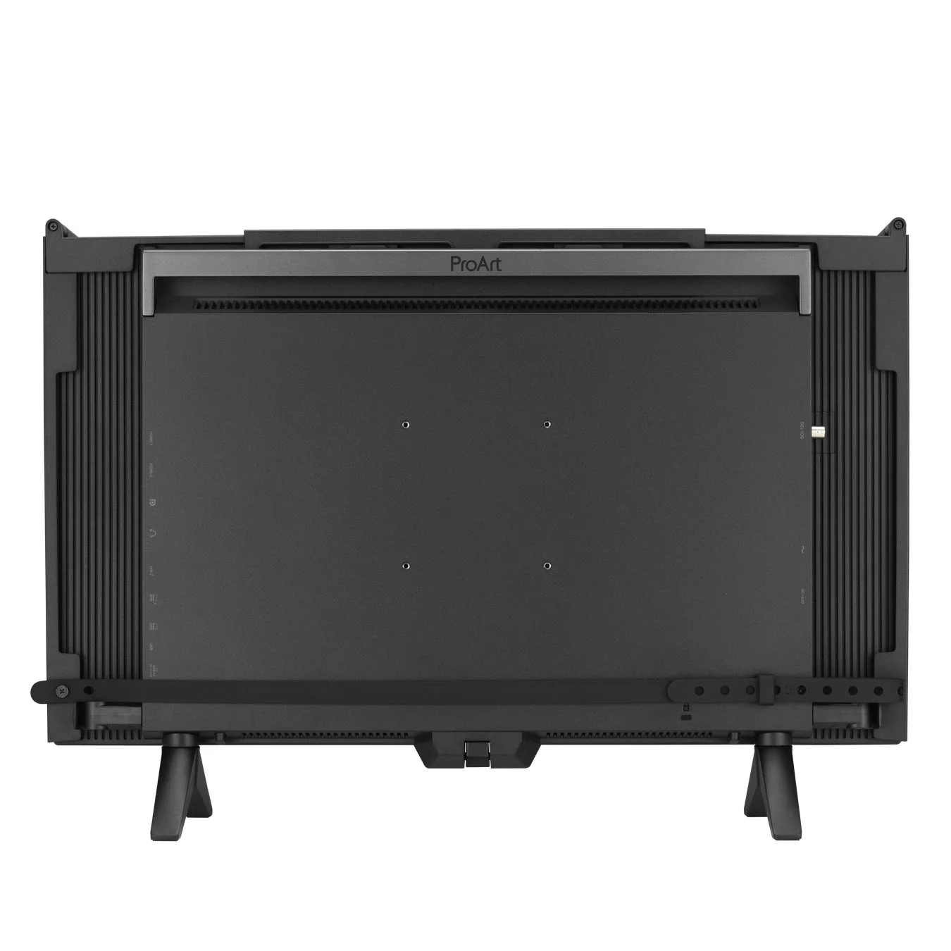 ProArt Display OLED PA27USDの背面