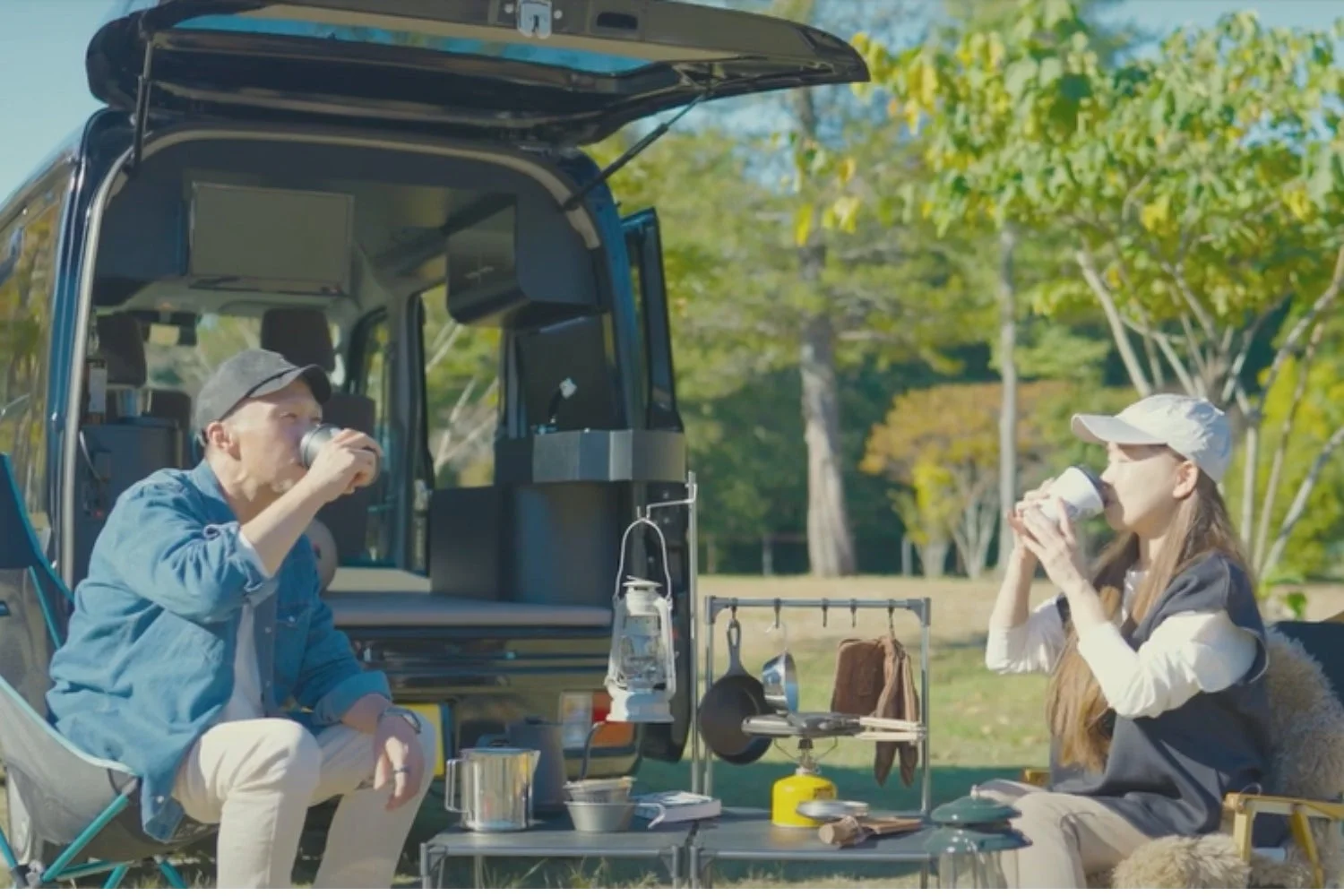 夫婦でコーヒーブレイク