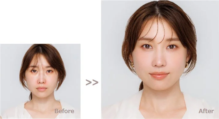 手軽にメイクよれを補正し、別人級の仕上がりに！