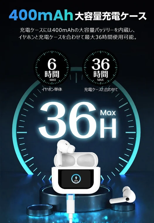 36時間再生