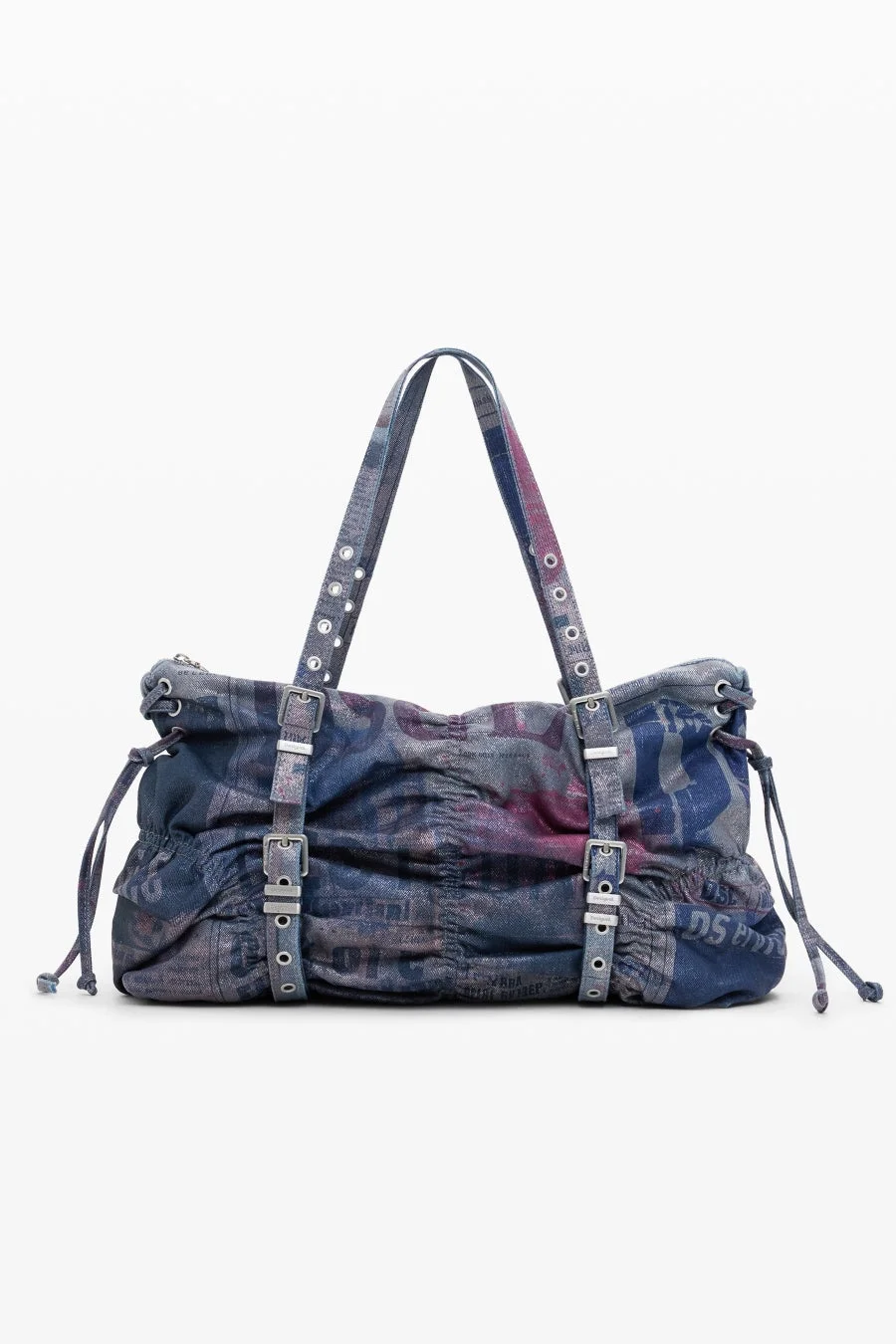 Desigual ニュースペーパープリント ハンドバッグ