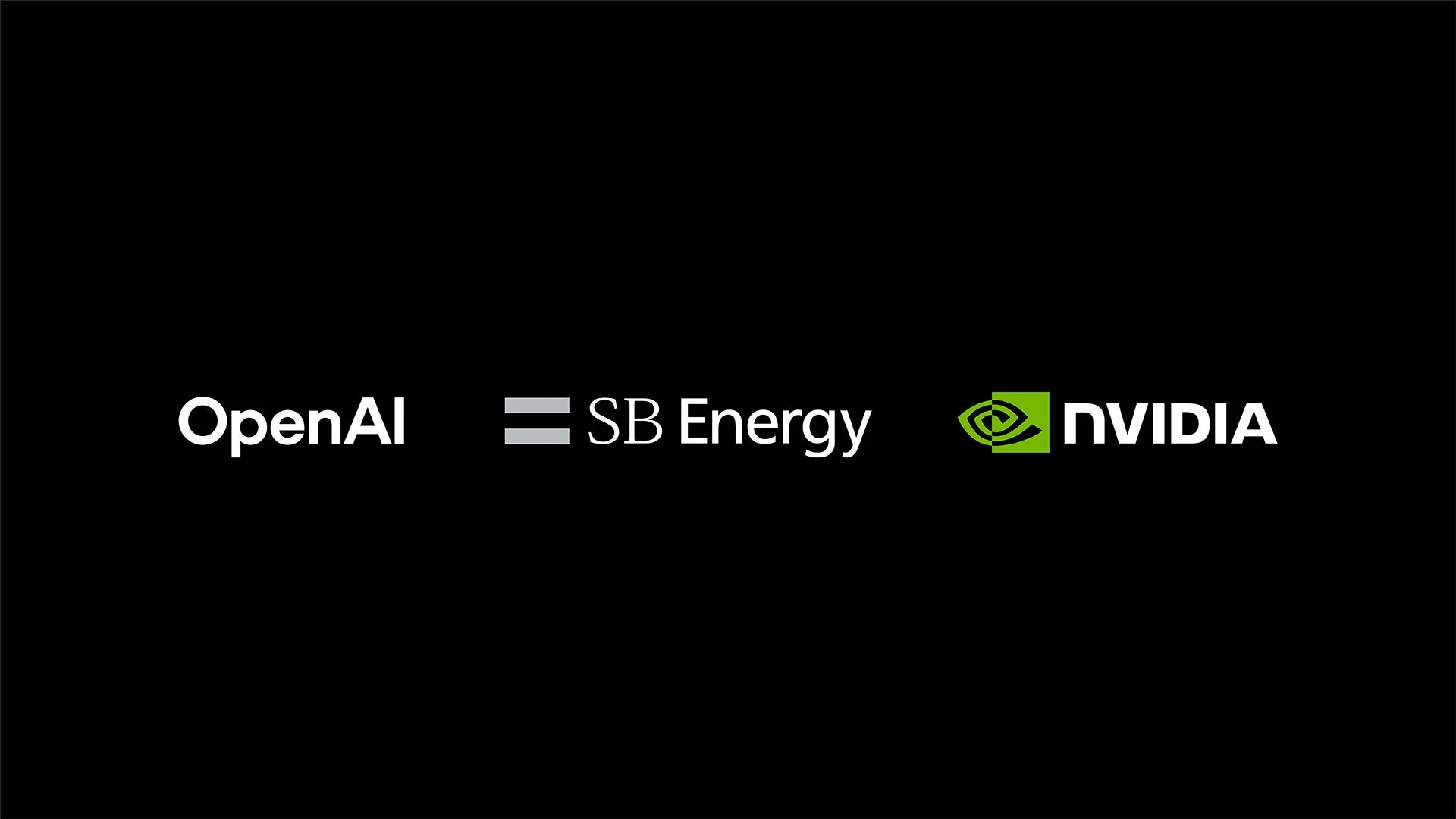OpenAI SB Energy NVIDIAのロゴ