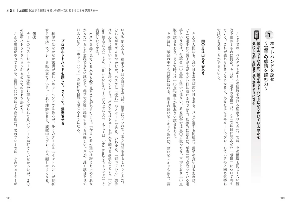 ホットハンドについてのサンプルページ