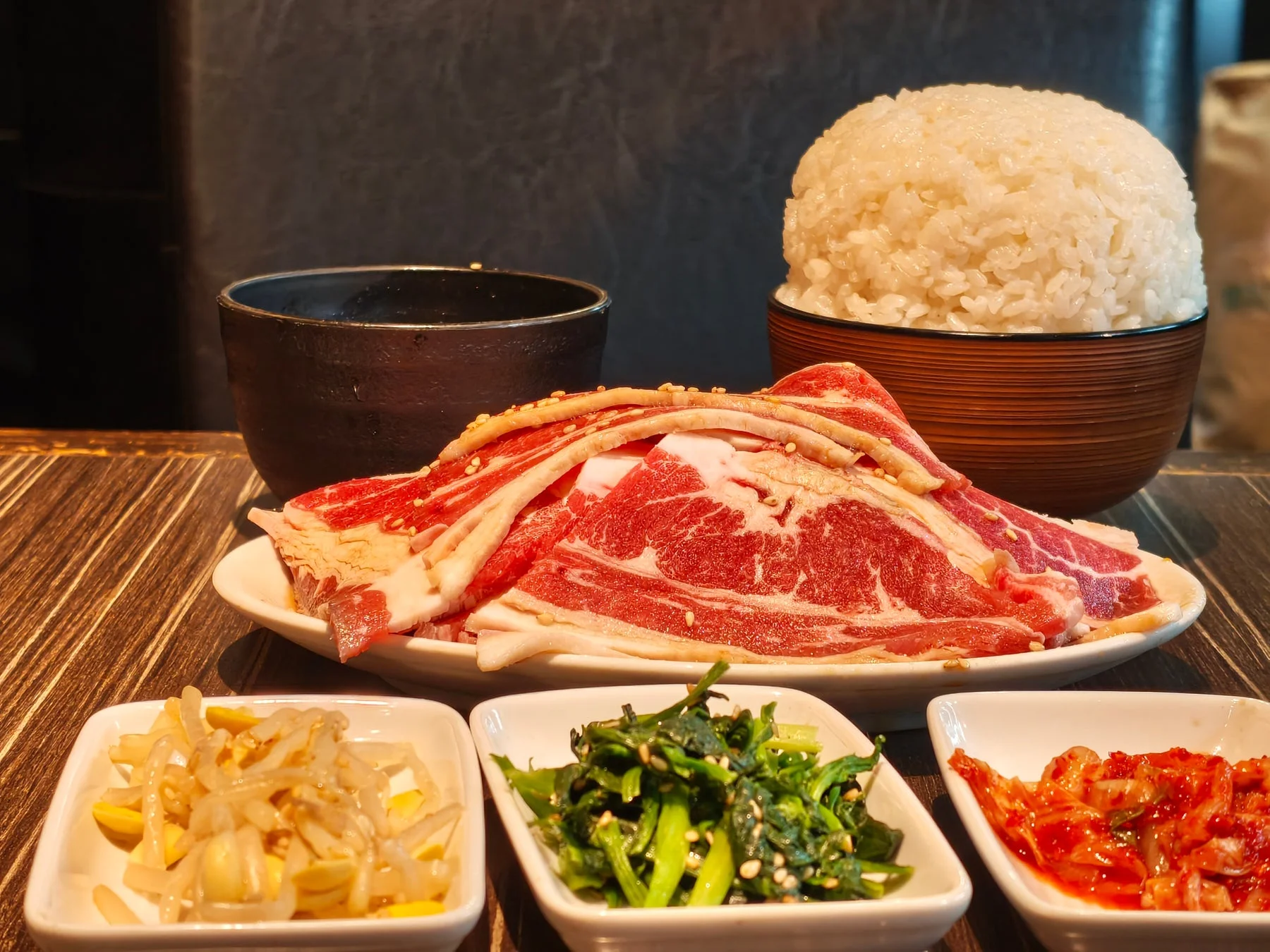 焼肉定食の全体像