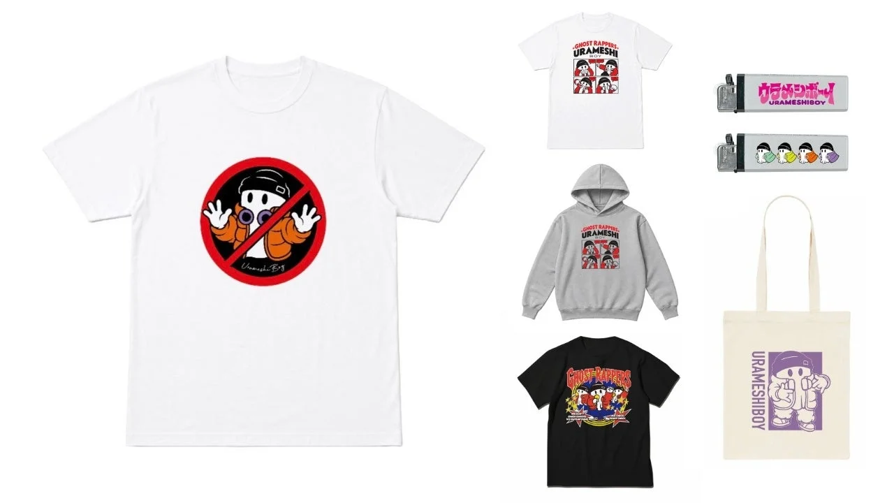 グッズラインナップ: GHOST RAPPERS URAMESHIBOY