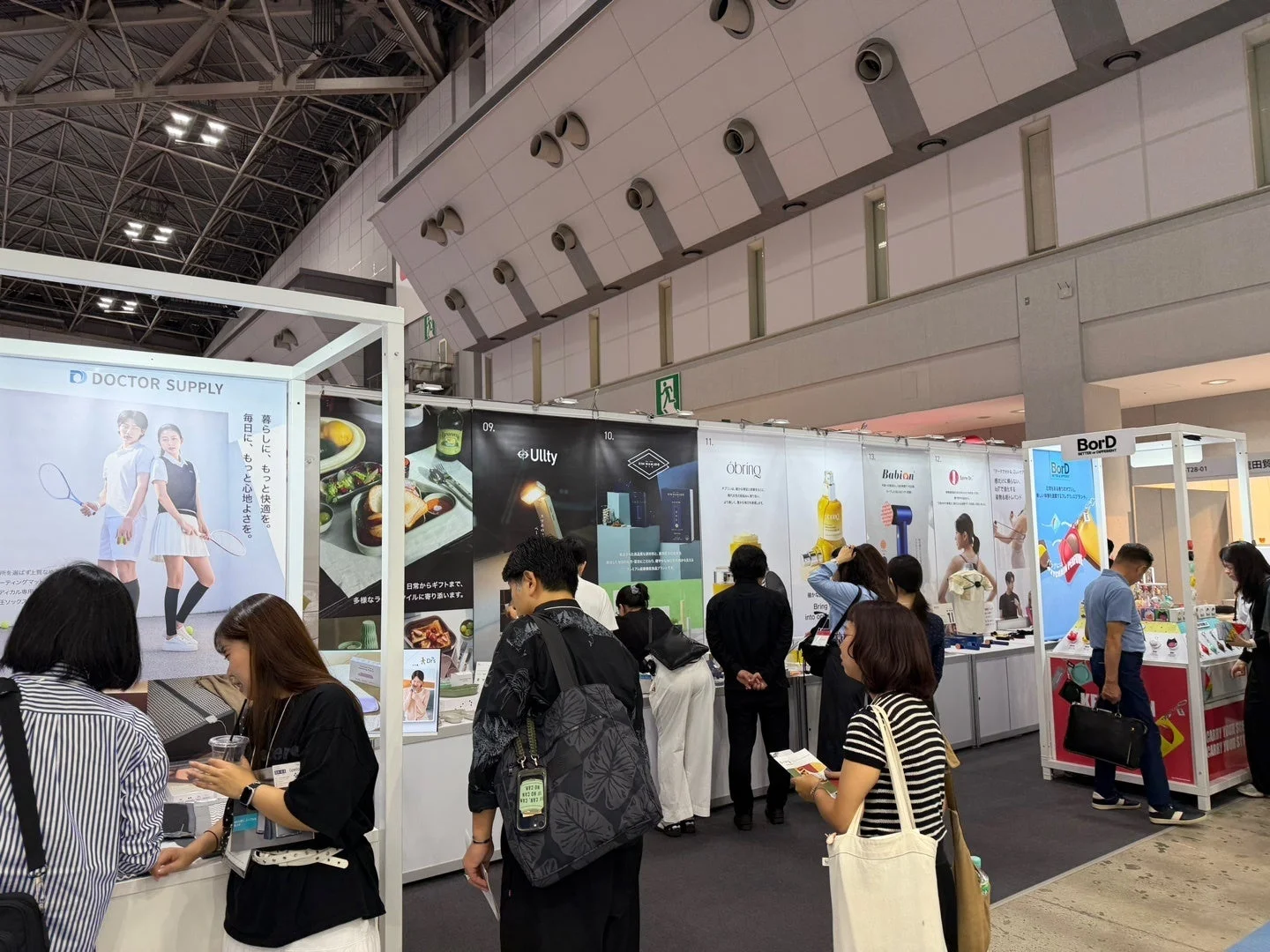 展示会ブースの全体像
