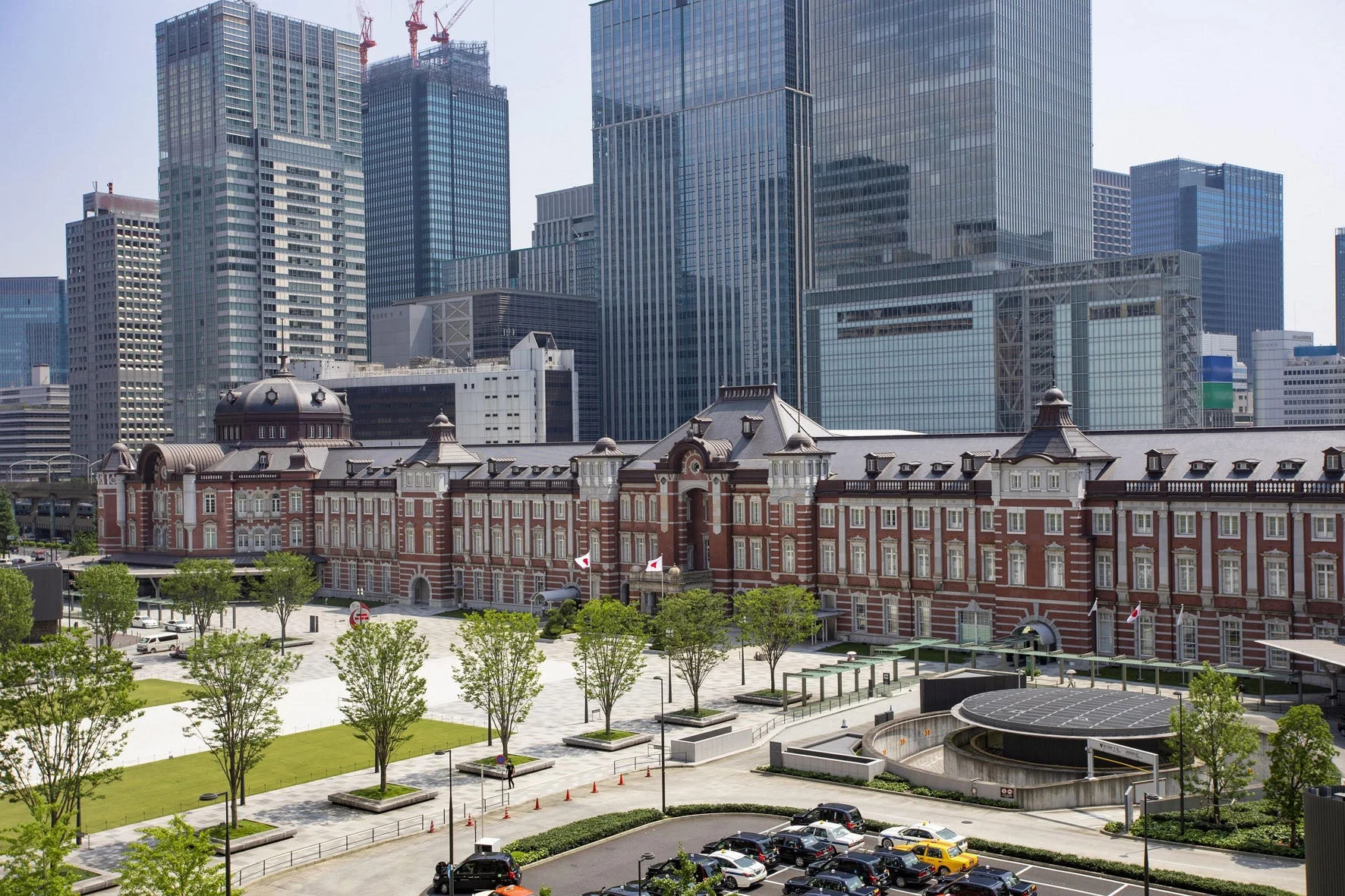 東京駅の赤レンガ駅舎
