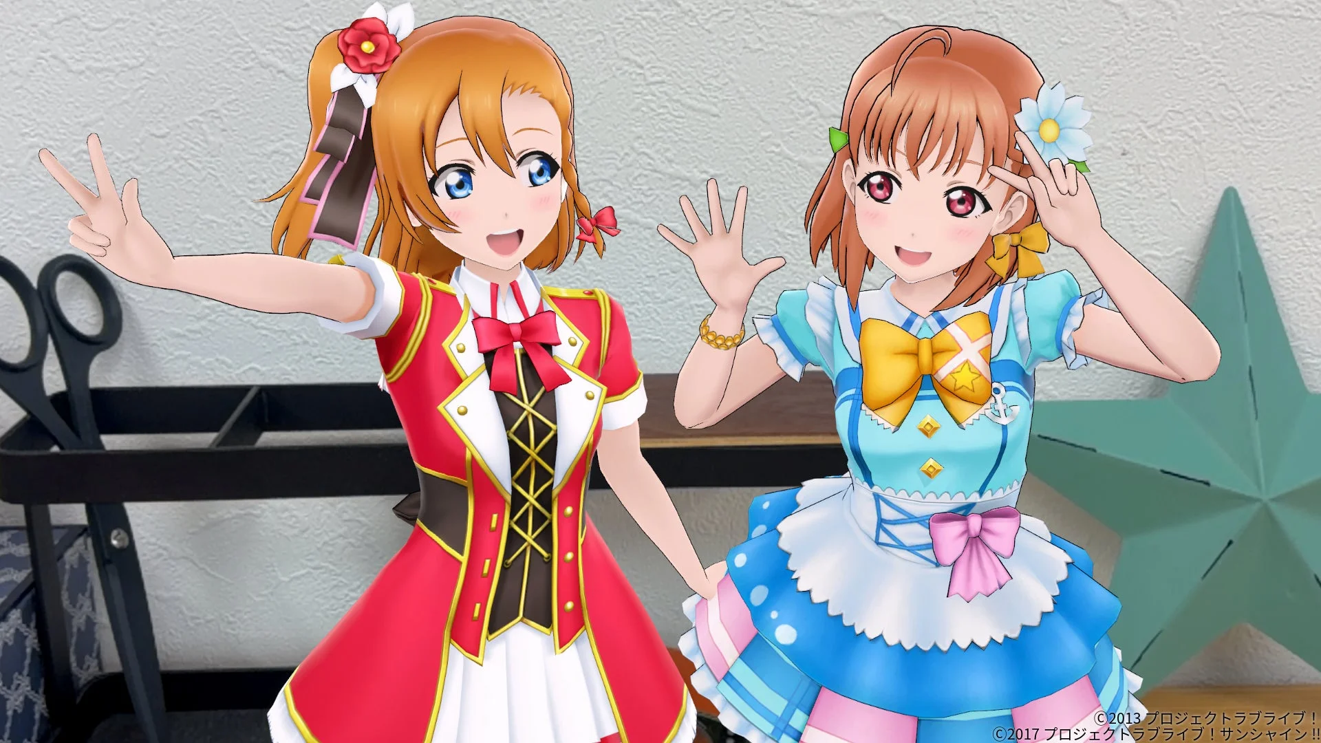 ラブライブ!とラブライブ!サンシャイン!!のキャラクターが共演