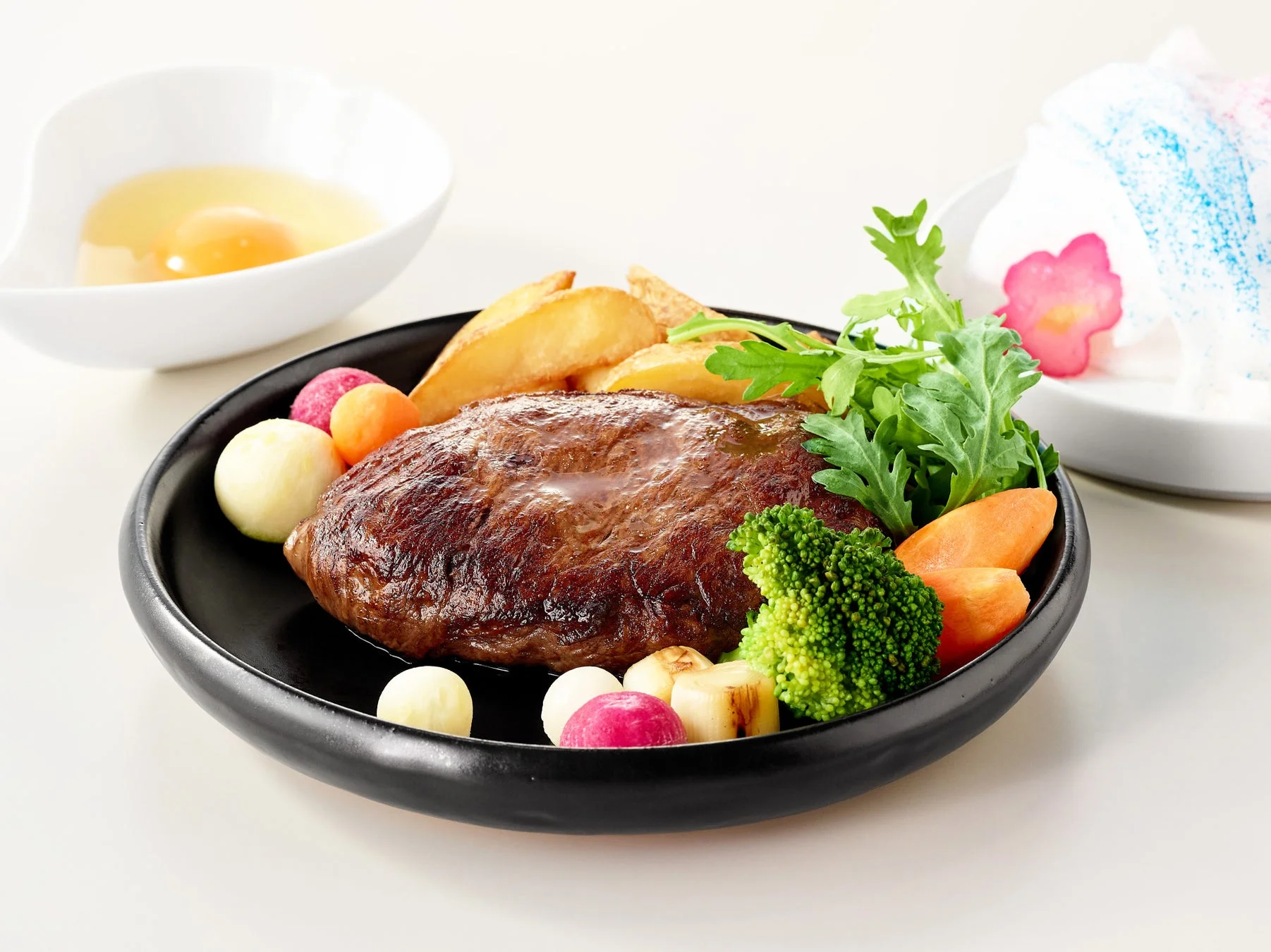近江牛SUKIYAKI ハンバーグ ~コットンキャンディースタイル~