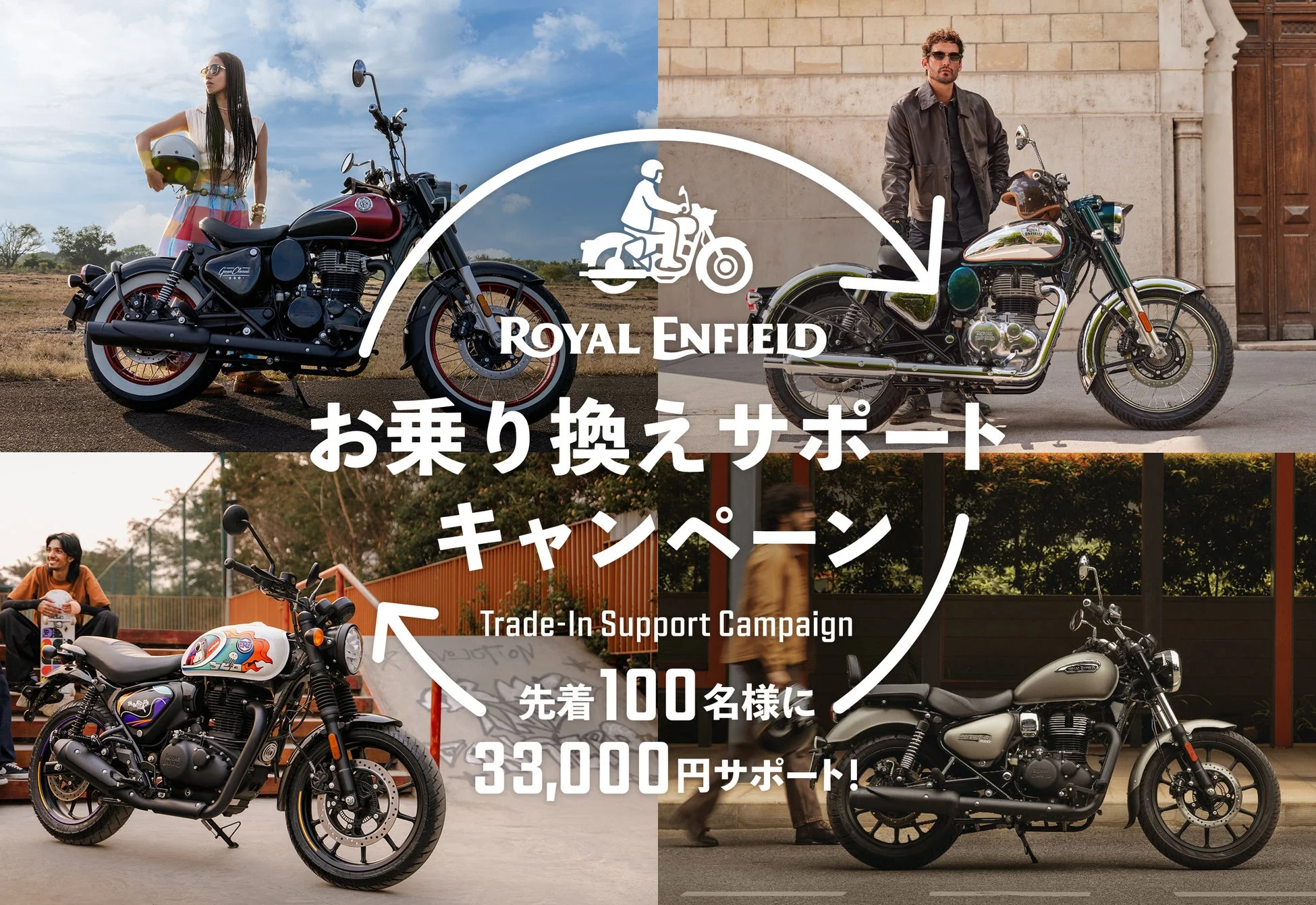 ロイヤルエンフィールド お乗り換えサポート キャンペーン