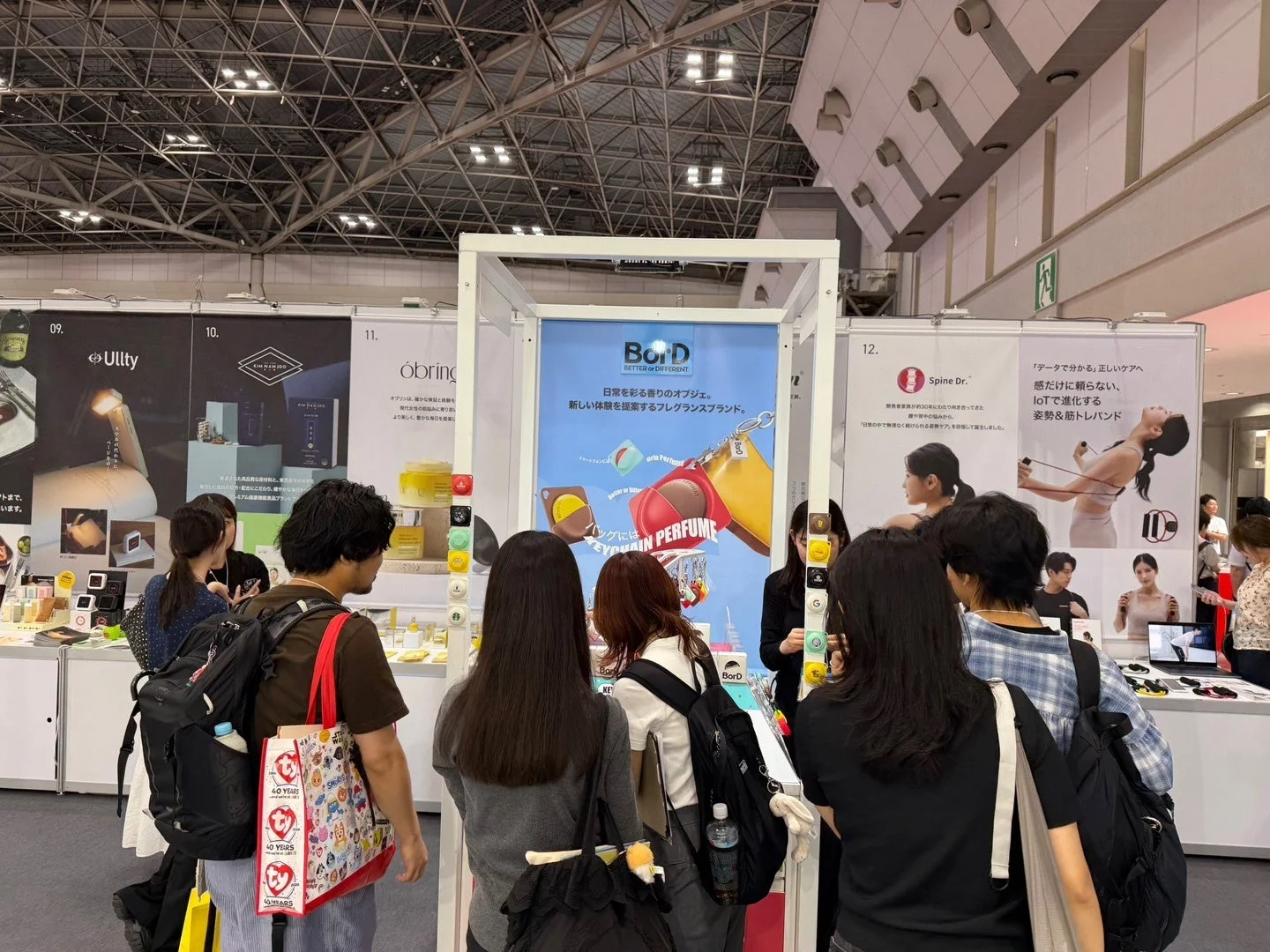 展示会会場の様子