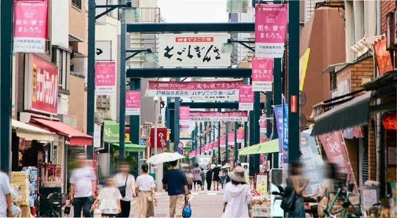 戸越銀座商店街の様子